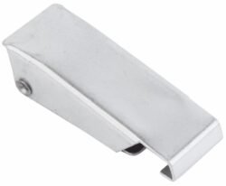 Cabinet latch Stainless steel Small size straight holes for rivet with Covered hook