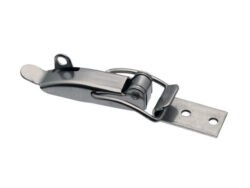 Stainless Over centre Draw latch Medium size Padlocable