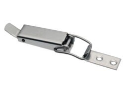 Stainless Draw latch produced from Stainless steel Small size Base plate with Countersunk holes