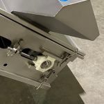 Toggle latch with hinged screw loop in use